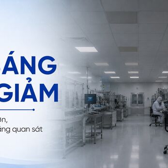 Vì sao đèn phòng sạch bị giảm độ sáng theo thời gian?
