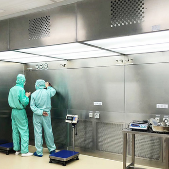 Chiếu sáng phòng cân và Dispensing Booth: Kiểm soát bóng đổ tại vùng thao tác