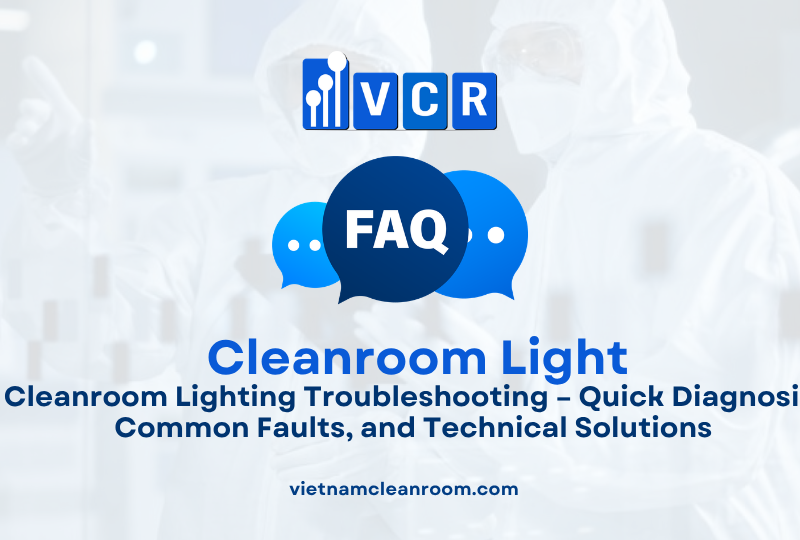 Cleanroom Lighting Troubleshooting – Quick Diagnosis, Common Faults, and Technical Solutions