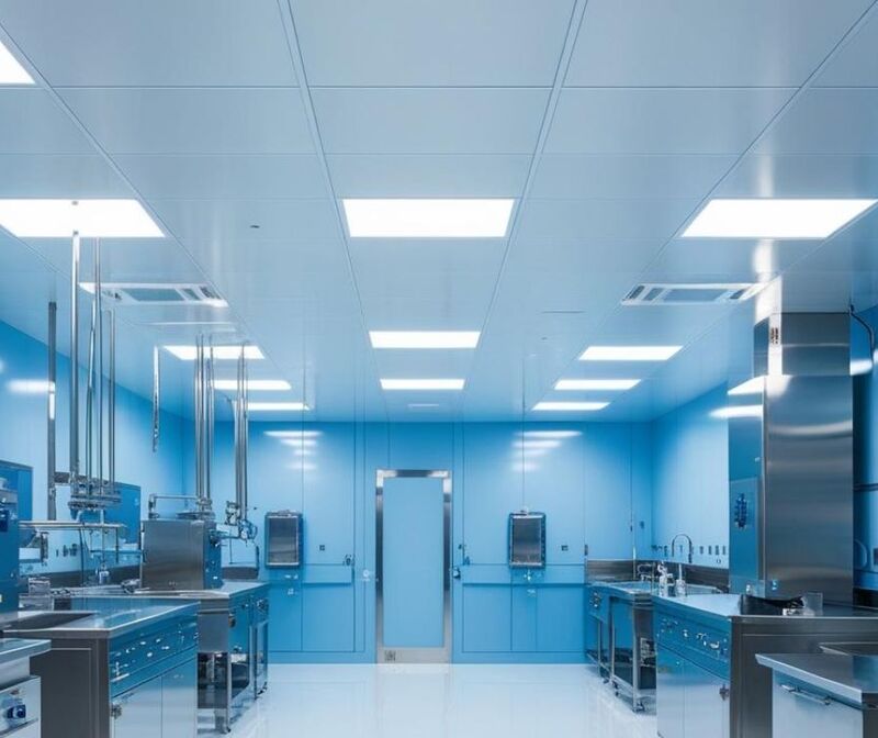 Đèn LED panel phòng sạch: Cách chọn lux cho từng cấp độ sạch