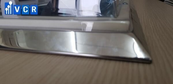Máng đèn phòng sạch VCR vát đều 4 cạnh và góc