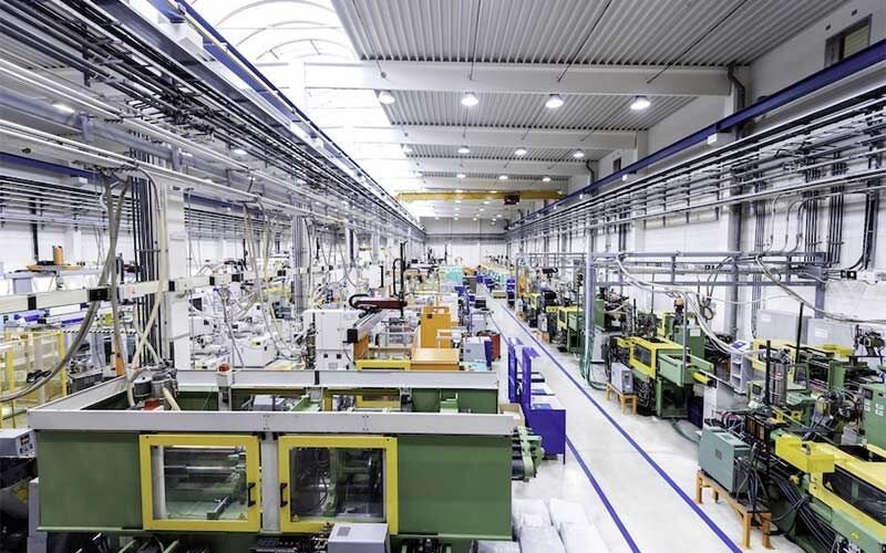 Phân bố độ rọi trong môi trường sản xuất
