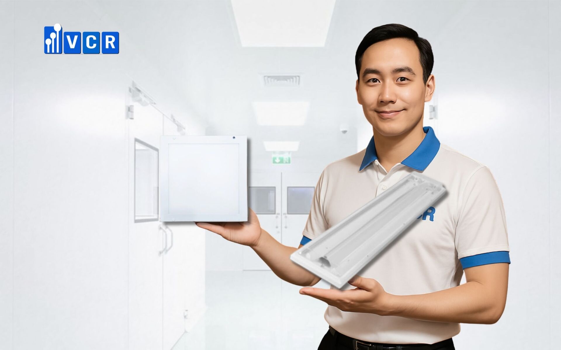 Bảng so sánh đèn led panel và máng đèn phòng sạch
